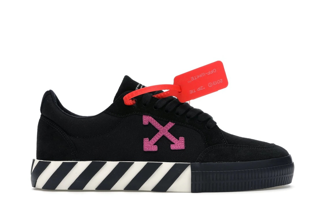OFF-WHITE Vulc Low Black Fuchsia - 1