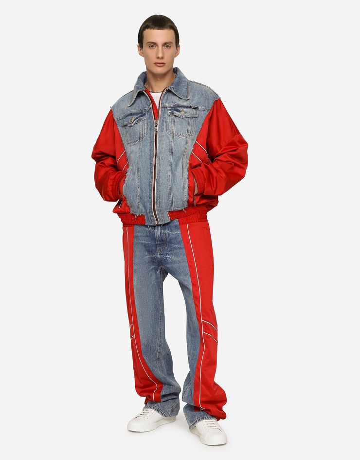 Jeans with technical jersey inserts - 5