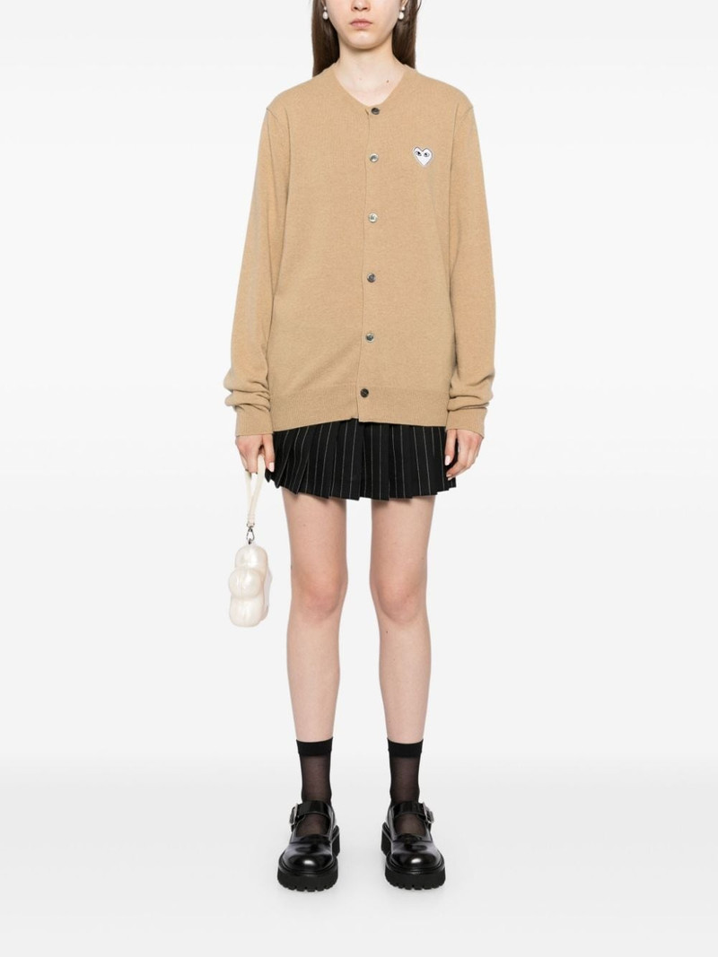 Comme des Garçons PLAY wool cardigan outlook