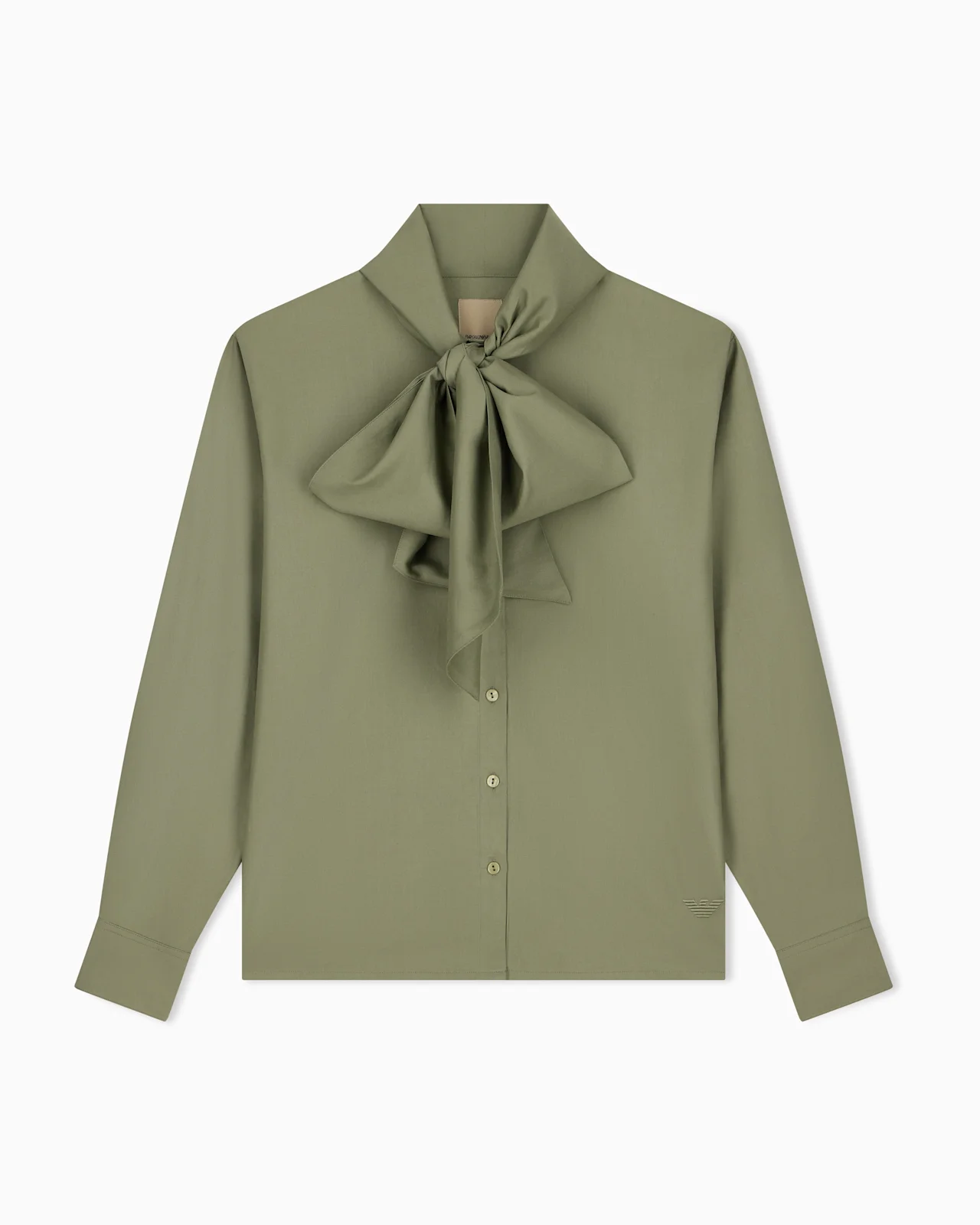 SCARF COLLAR SHIRT BOTEH CAPSULE - 1