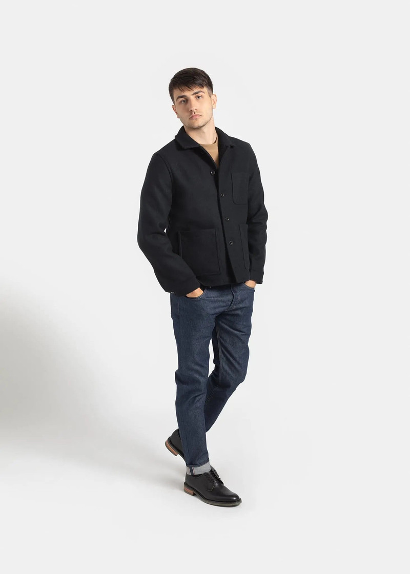 Men's Moss Donkey Jacket Navy 3