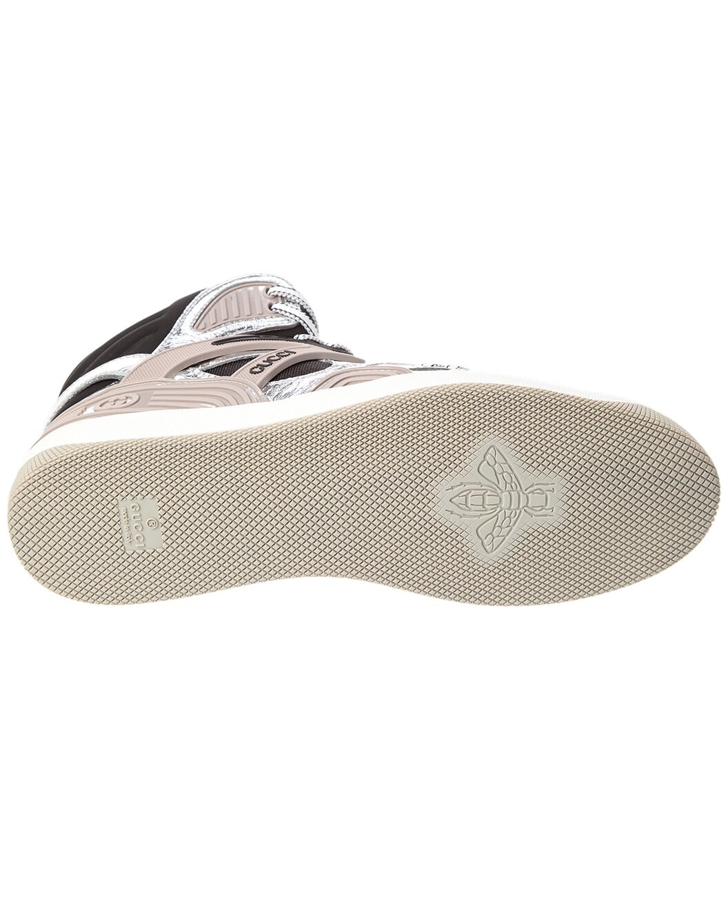 Gucci Basket High Leather Sneaker - 4