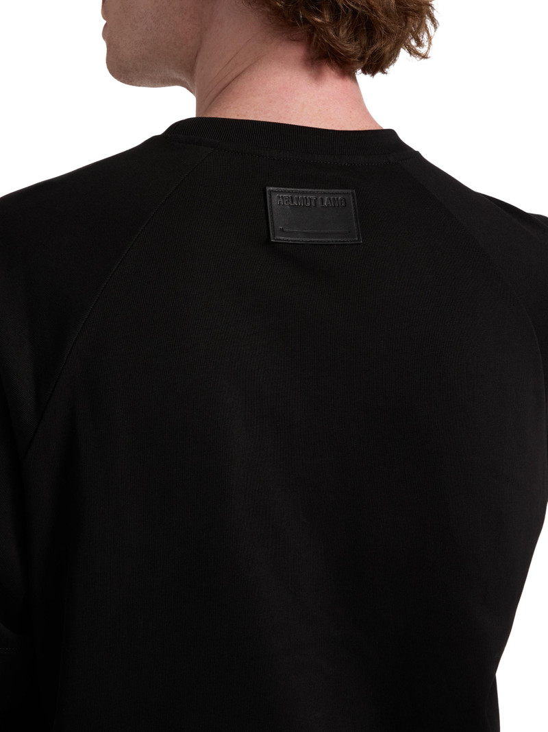 Men's Double-Layer Waffle T-Shirt - Black 6