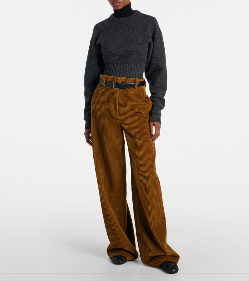 Proenza Schouler Cotton corduroy wide-leg pants outlook