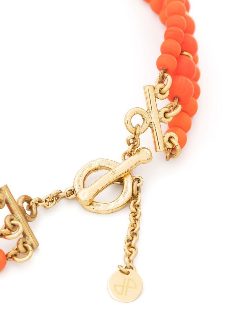 Pop Peals logo-charm necklace 3
