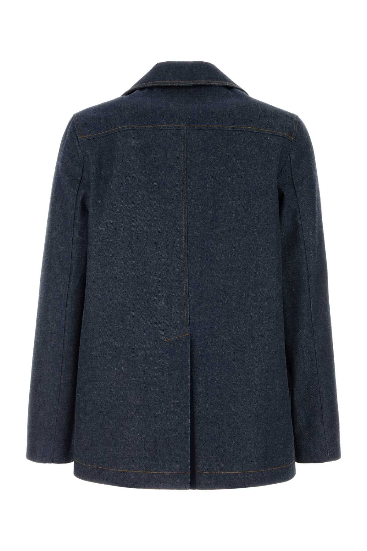 Gucci Men Denim Blazer - 2