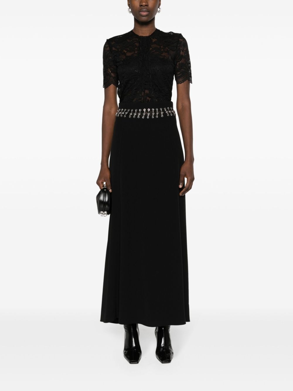 high-waist maxi skirt - 2