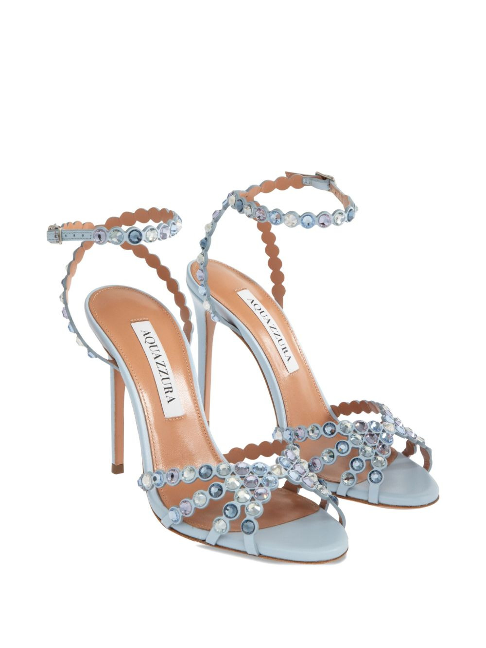 105mm Tequila crystal-embellished sandals - 2