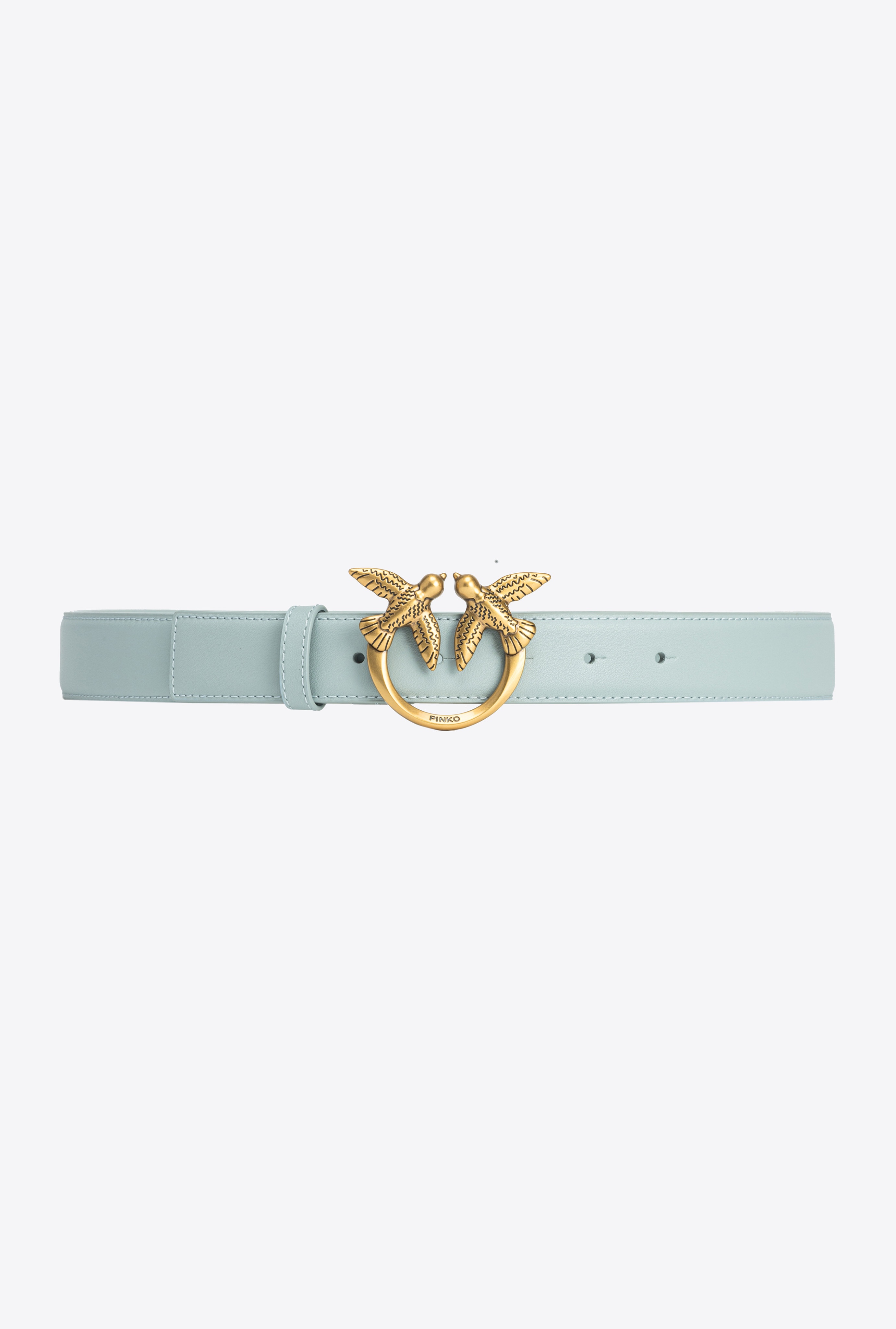LOVE BIRDS LEATHER BELT 3CM - 1