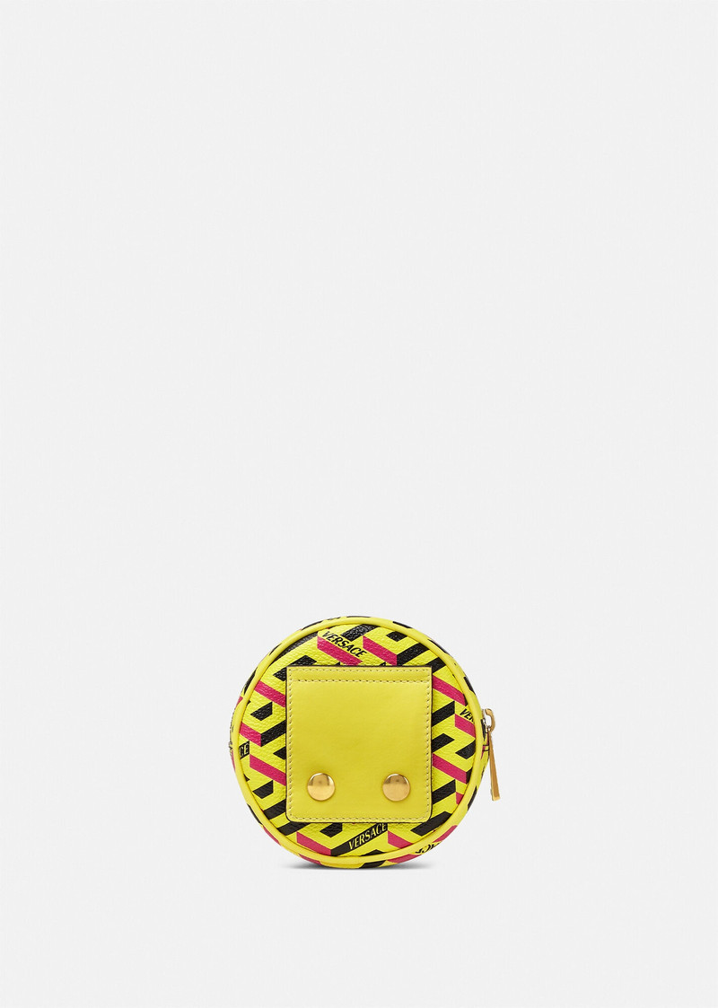 La Greca Signature Modular Round Pouch 3