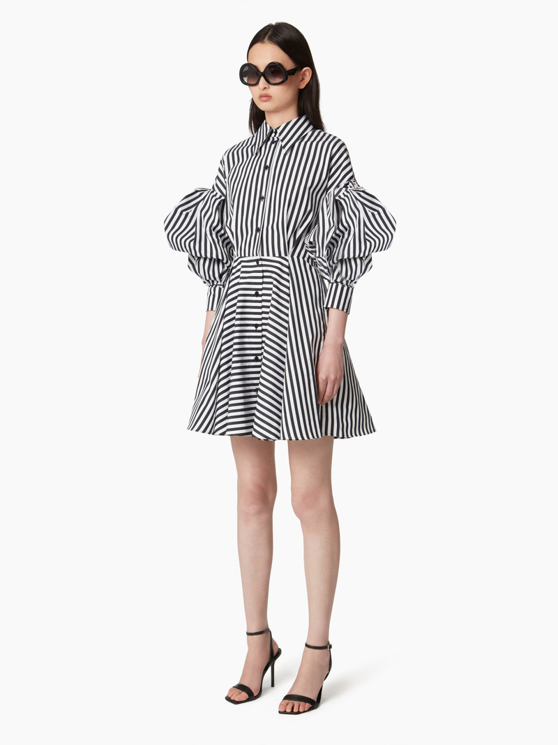 NINA RICCI MIDI DRESS WITH COCOON SLEEVES outlook