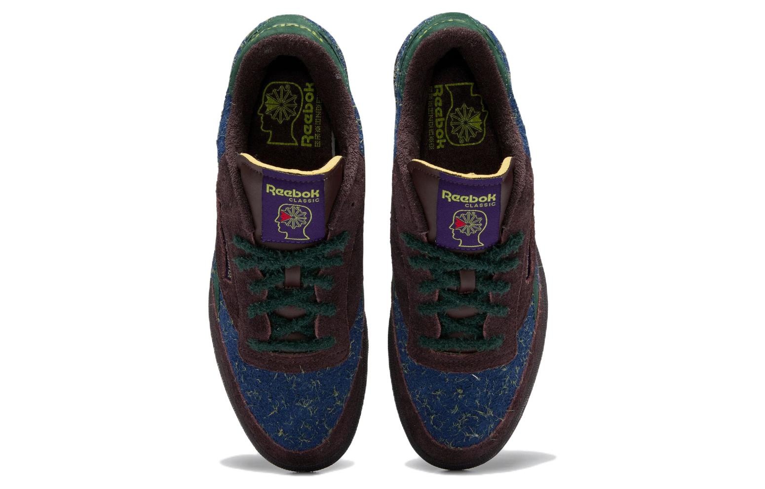 Reebok Brain Dead x Club C Revenge 'Purple Abyss Batik Blue' GX9593 - 4