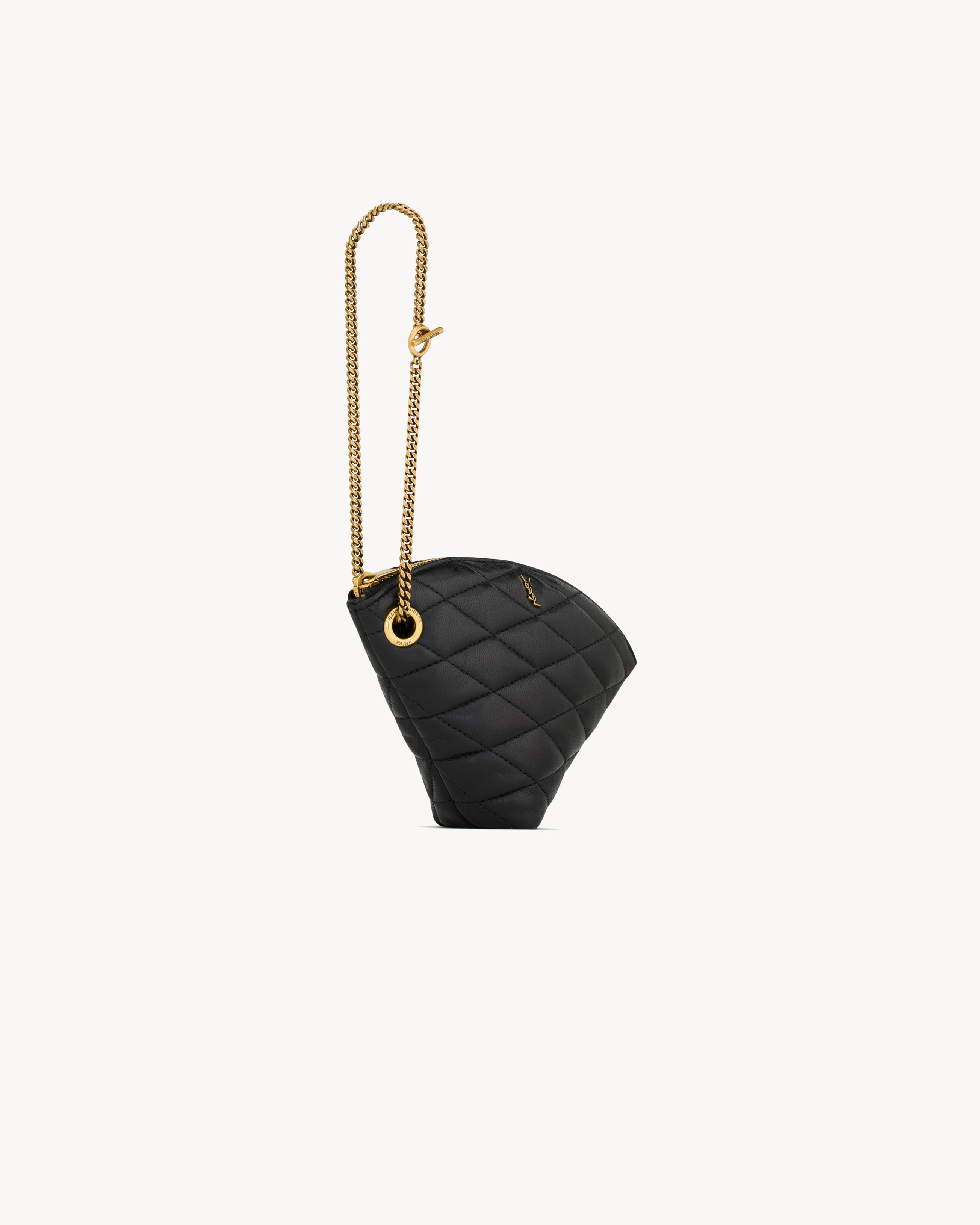 SADE TRIANGLE COIN PURSE IN LAMBSKIN - 4