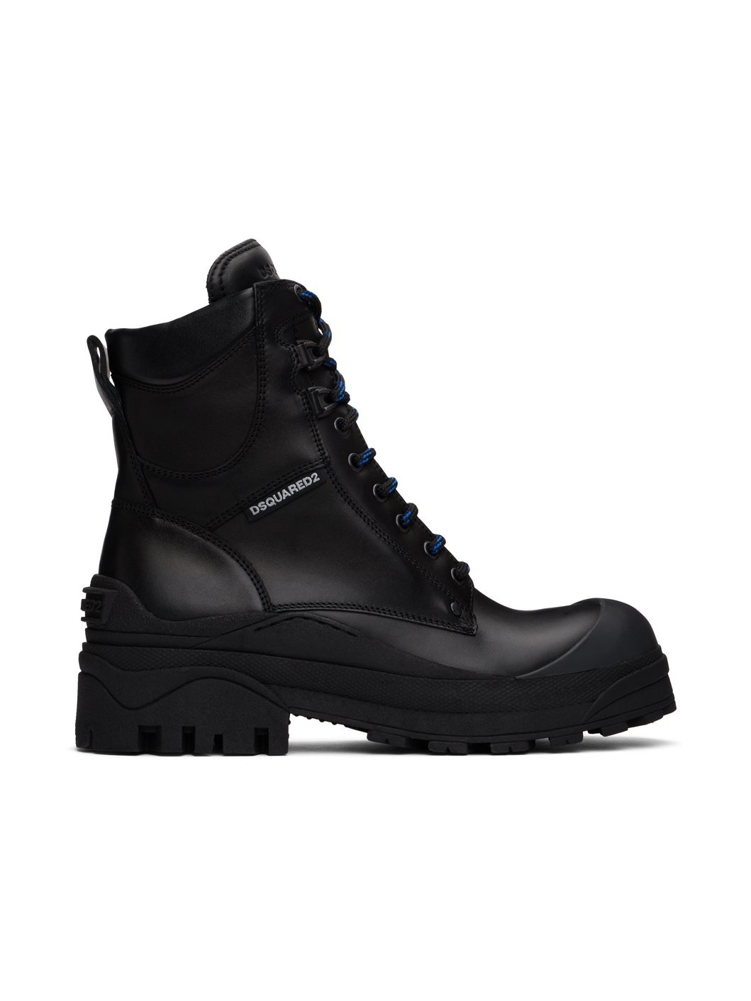 Black Urban Combat Boots - 1