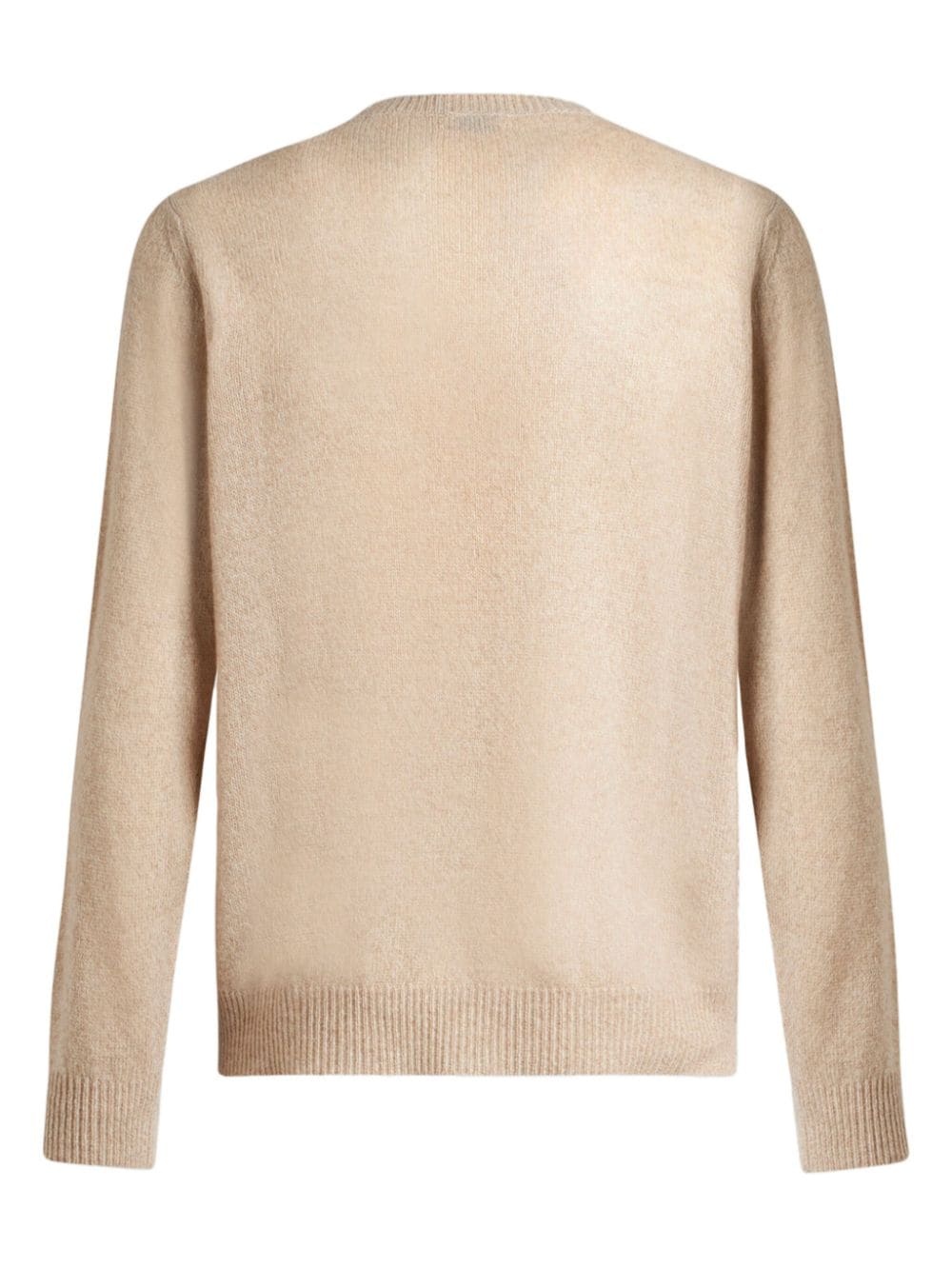 crew-neck cashmere jumper - 6