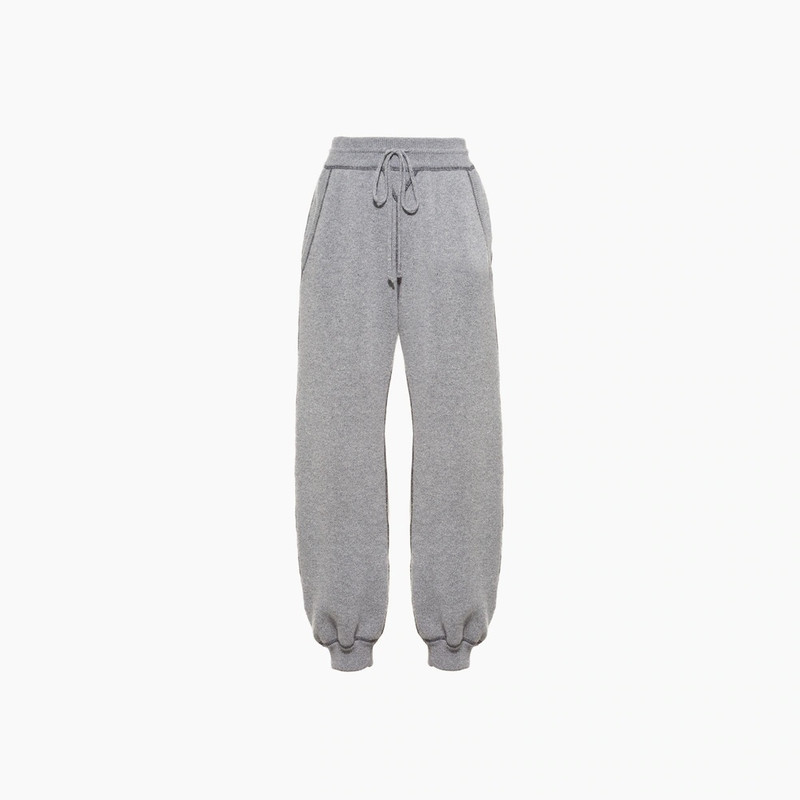 Wool and cashmere joggers 1