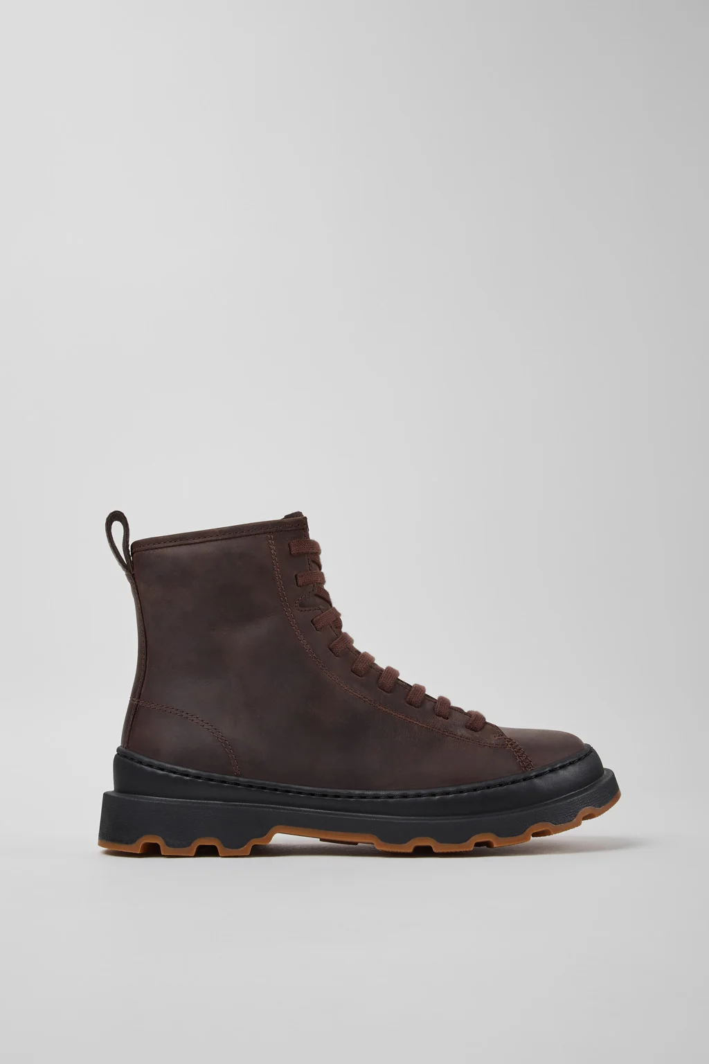 Brutus+ Brown Nubuck Ankle Boots for Women. - 1