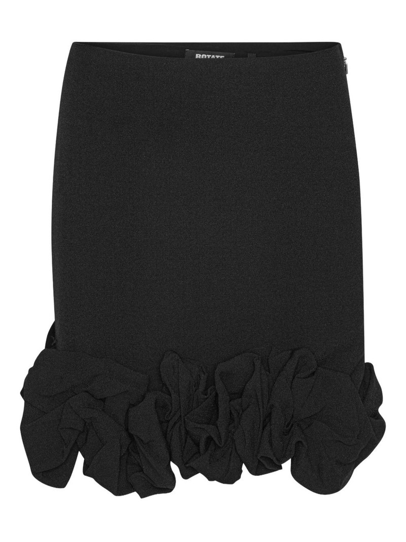 ruffled mini skirt 1