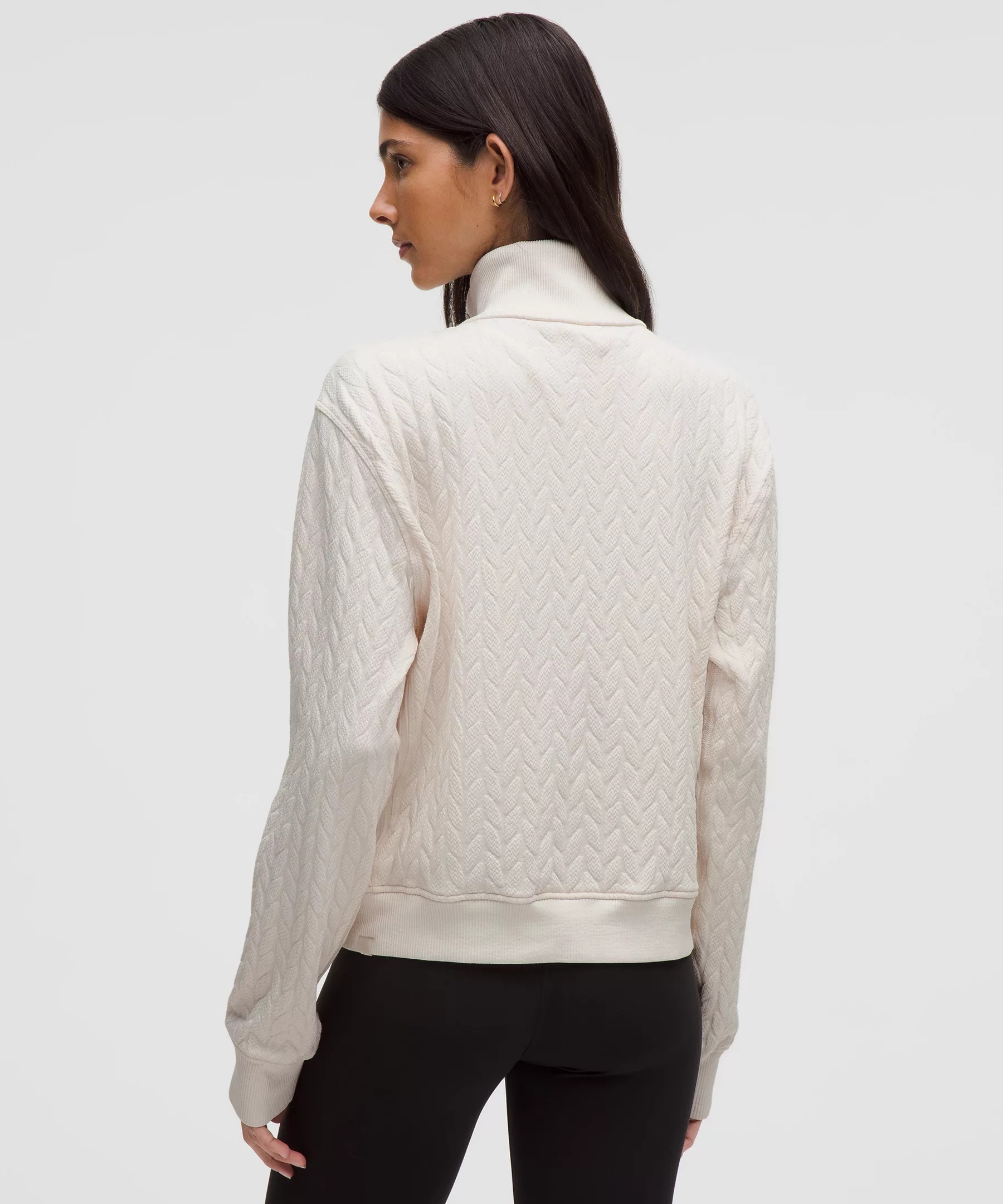 Engineered Warmth Cable-Knit Half Zip - 3