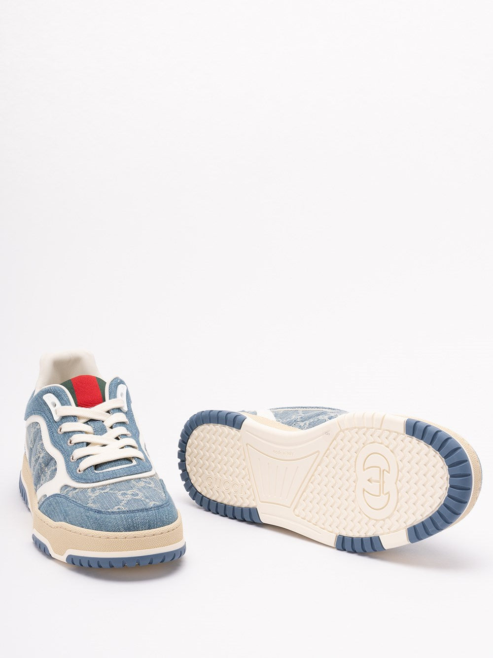 Gucci Men `Web Gg` Sneakers - 4
