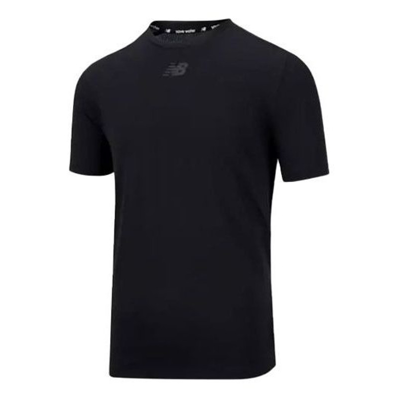 New Balance Impact Run Luminous Short Sleeve T-Shirt 'Black' AMT31251-BKH - 1