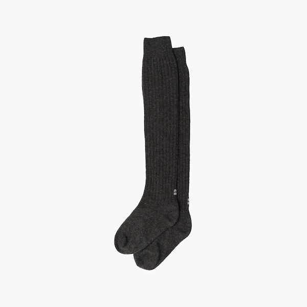 Wool over-the-knee socks - 3