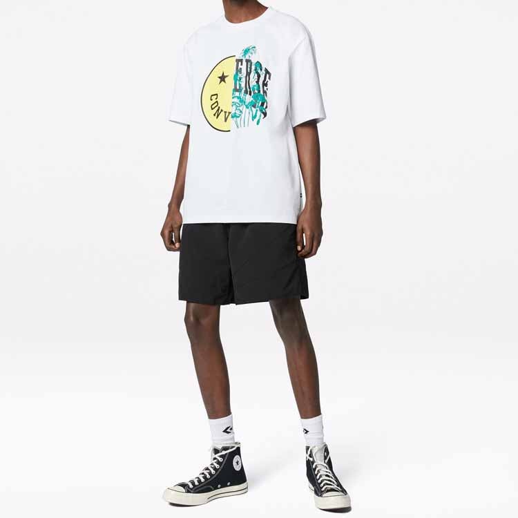 Converse Star Chevron Shorts 'Black' 10019149-A01 - 4