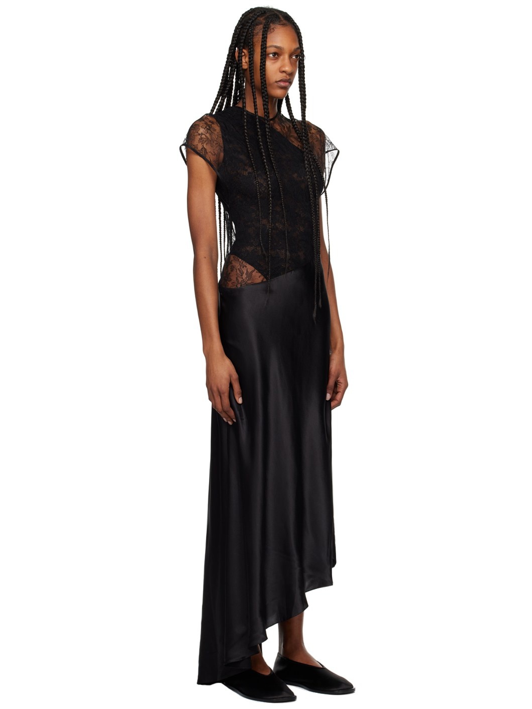 Black Beline Maxi Dress - 2
