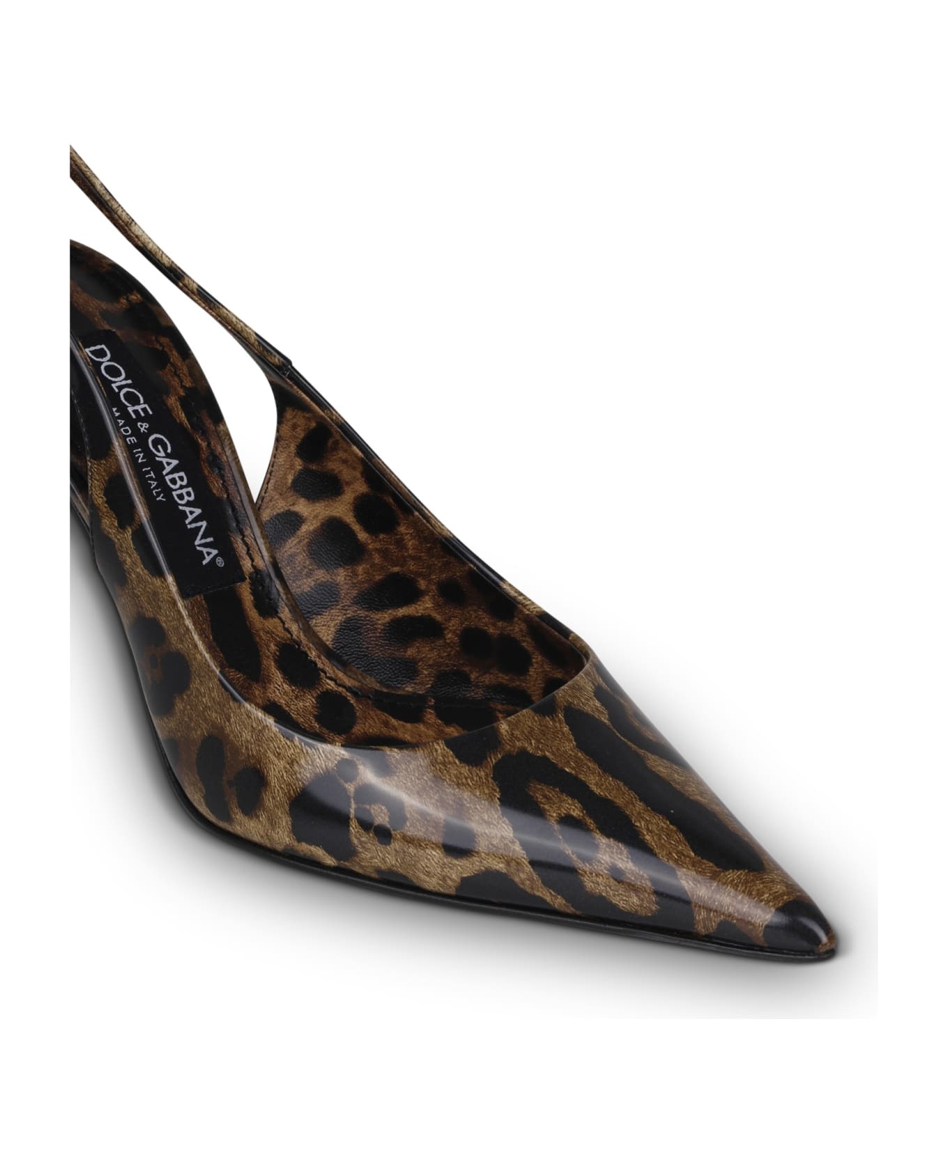 Animalier Print Slingback Pumps - 3