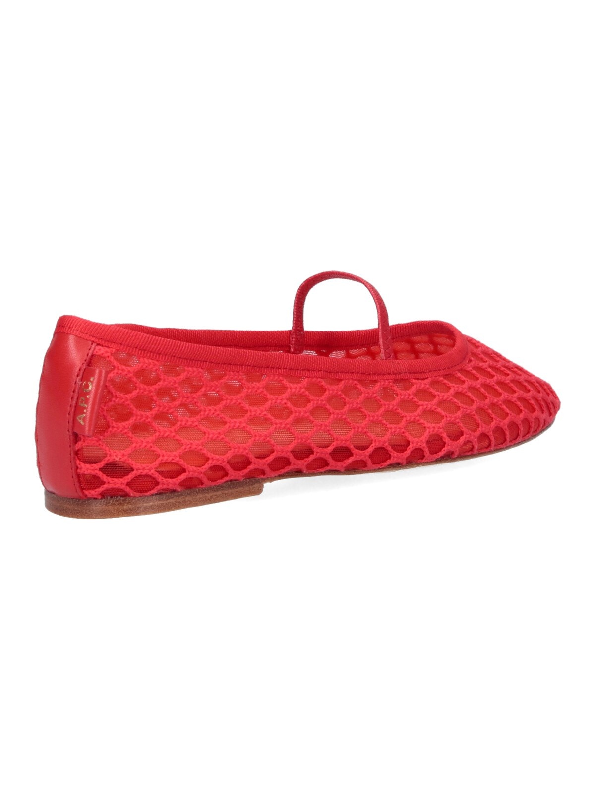 "SWAN" MESH BALLET FLATS - 4