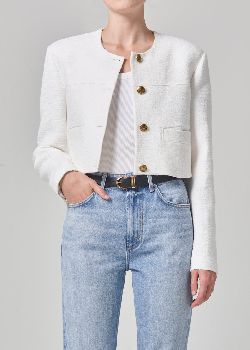 Citizens of Humanity Pia Cropped Jacket
In Naturaline outlook