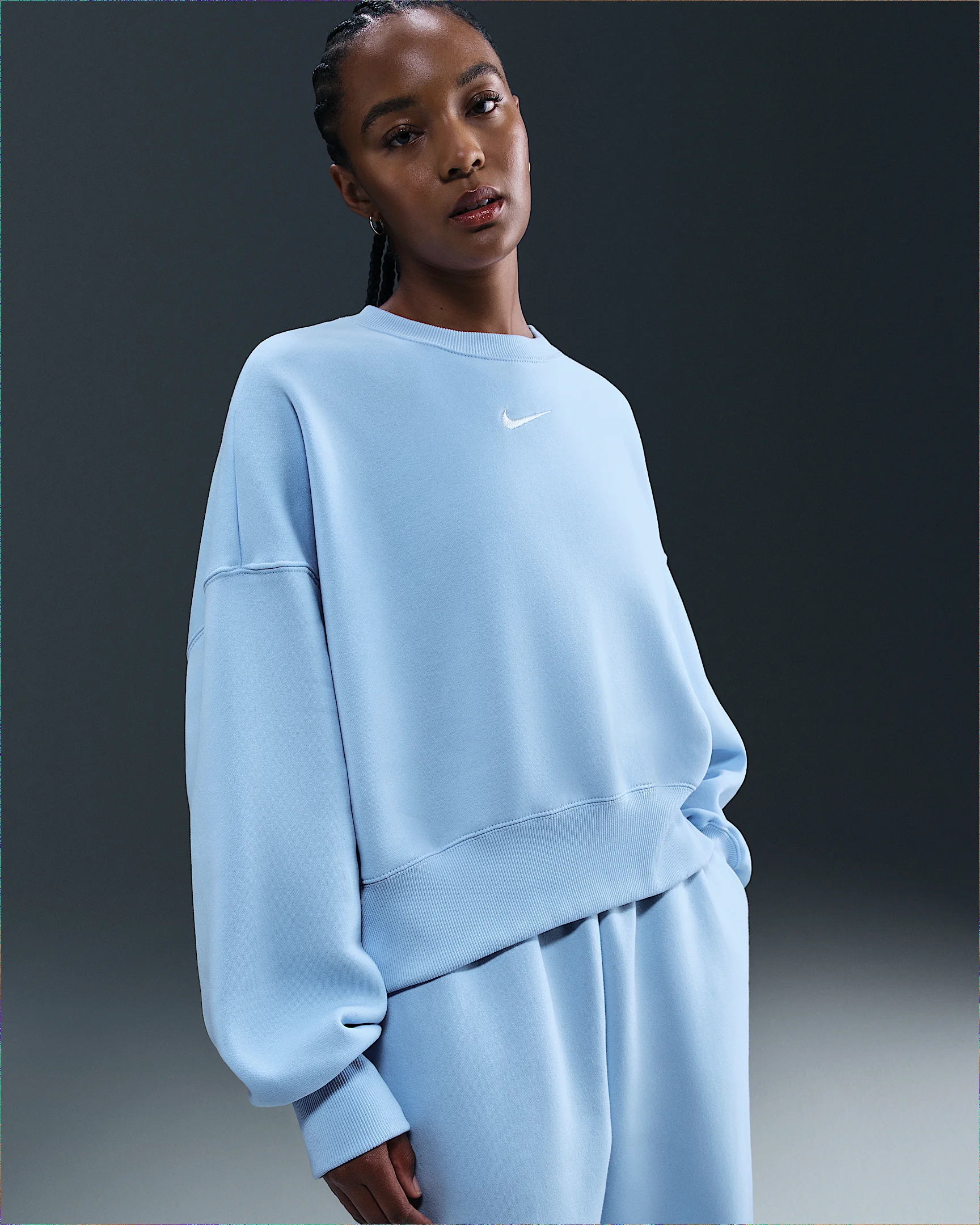 Nike Sportswear Phoenix Fleece Women's Over-Oversized Crew-Neck Sweatshirt - 1