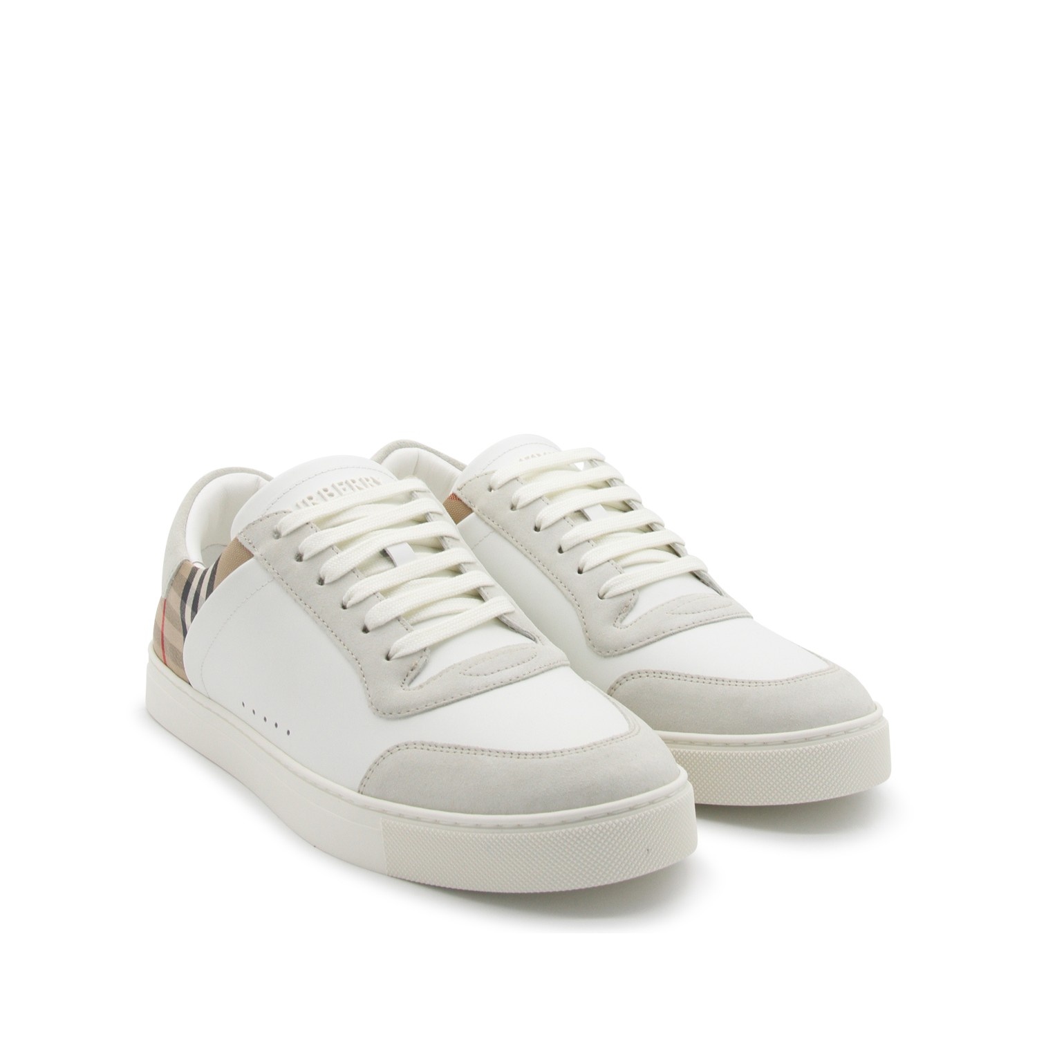 WHITE LEATHER SNEAKERS - 2