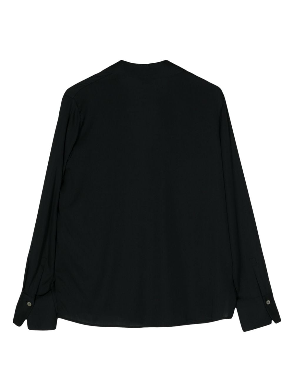 silk v-neck blouse - 2