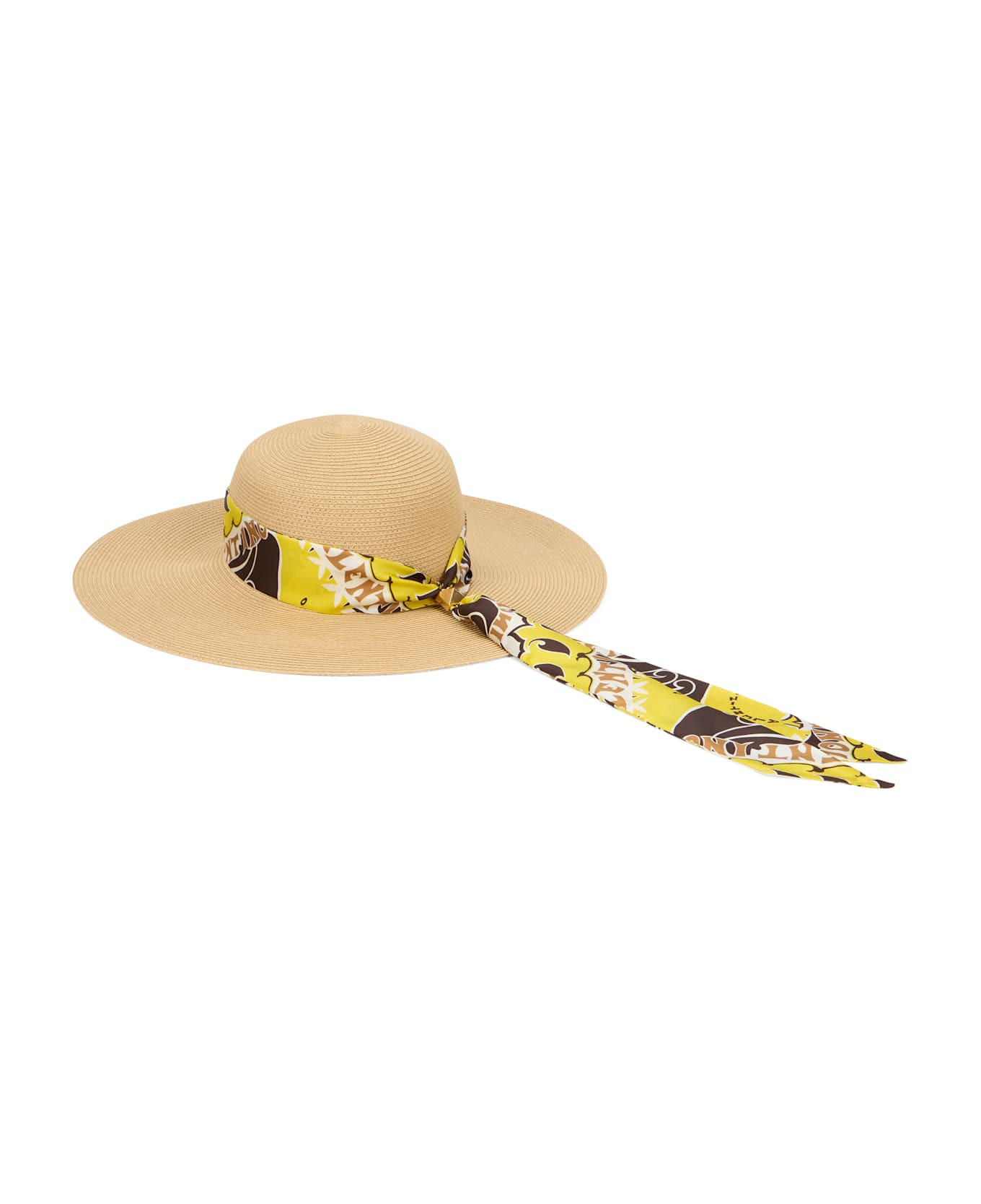 Elegant Summer Hat With A Wide Brim - 2