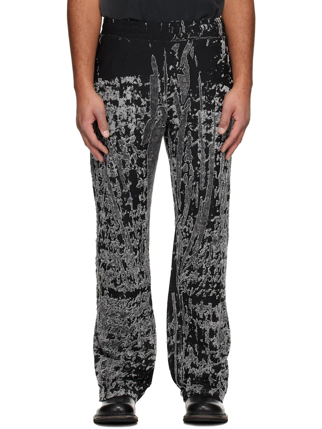 Black P-Corr Sweatpants - 1