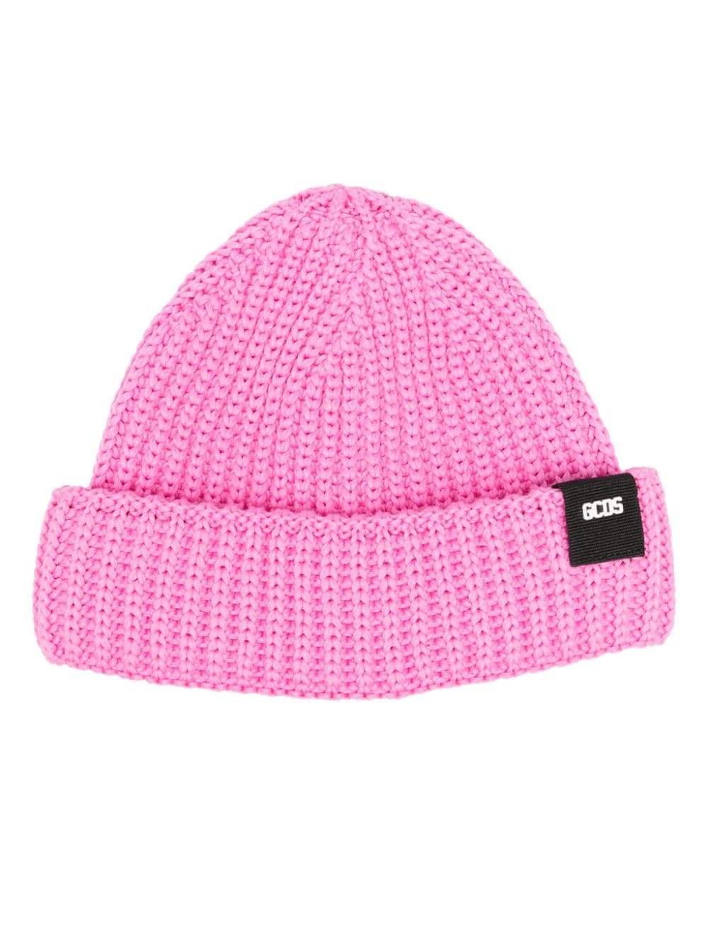 Giuly logo-patch beanie - 1