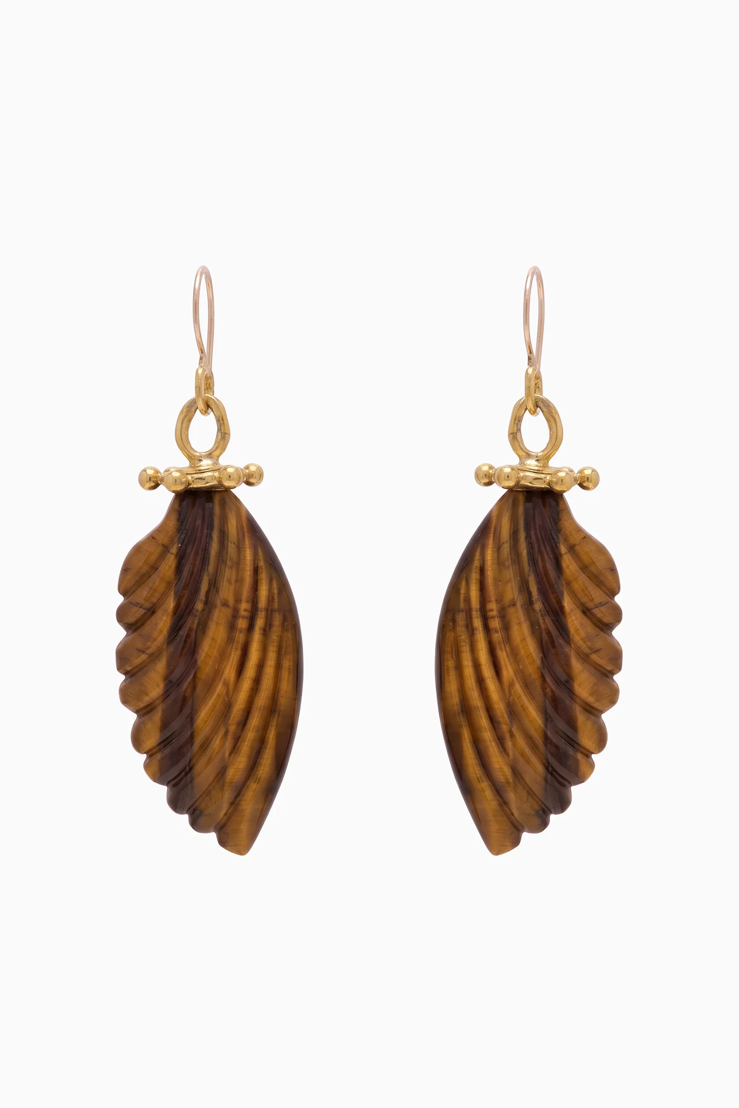 Small Wing Stone Drop Earring - 1