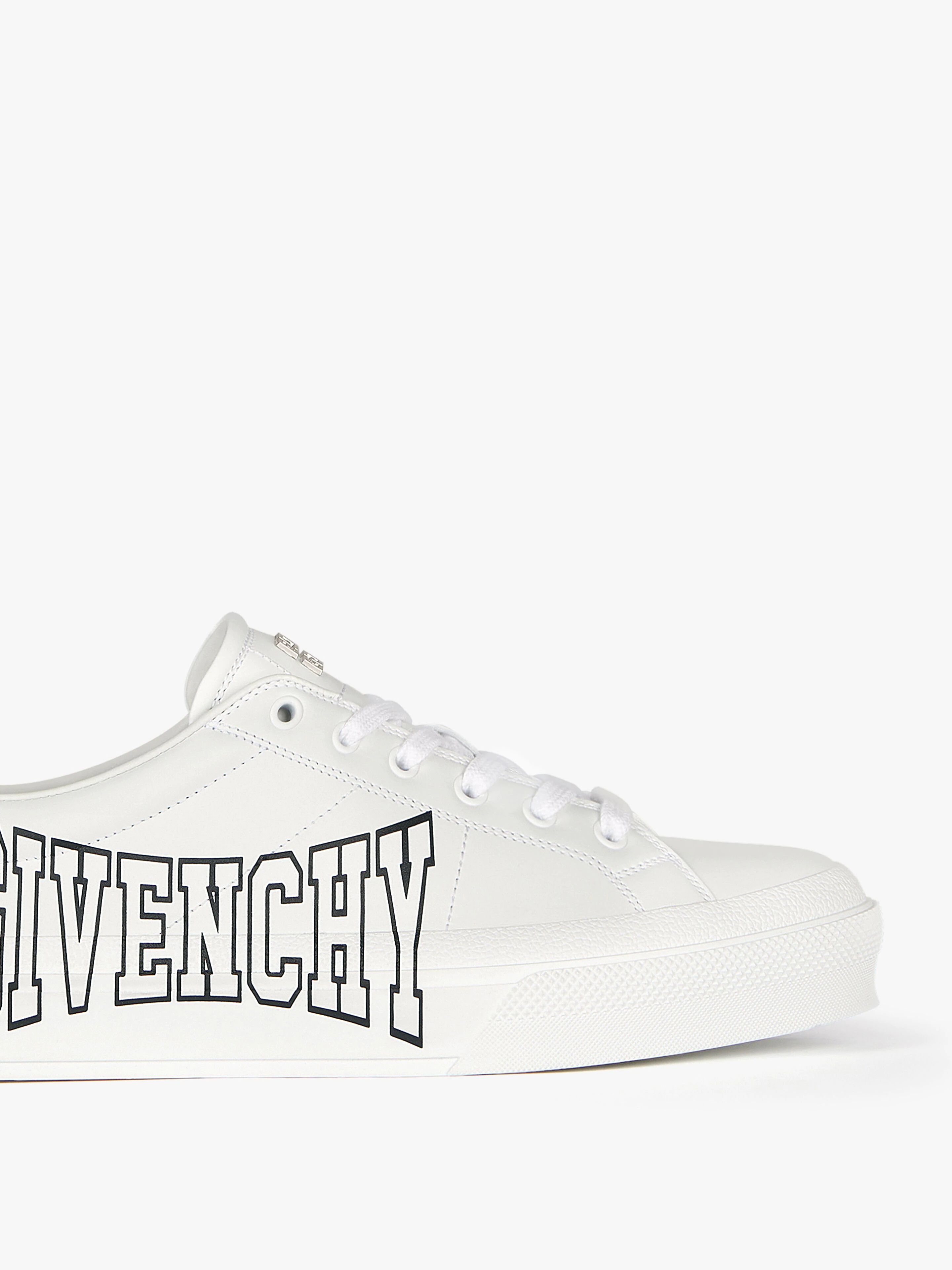CITY SPORT SNEAKERS IN LEATHER - 5