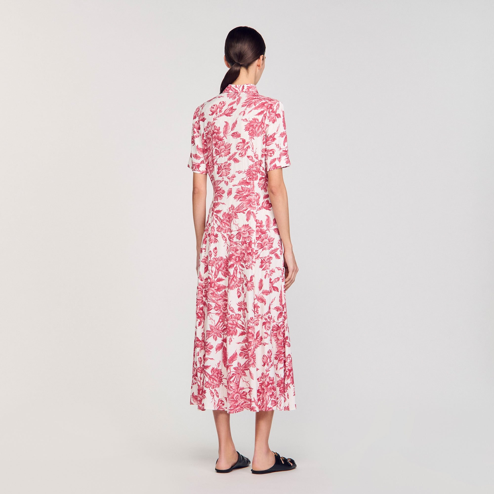 FLORAL PATTERNED MAXI DRESS - 5