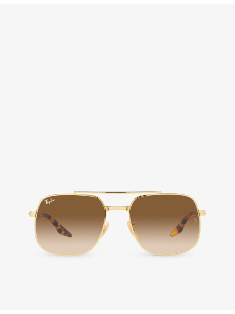 RB3699 polarised polished-metal sunglasses 1