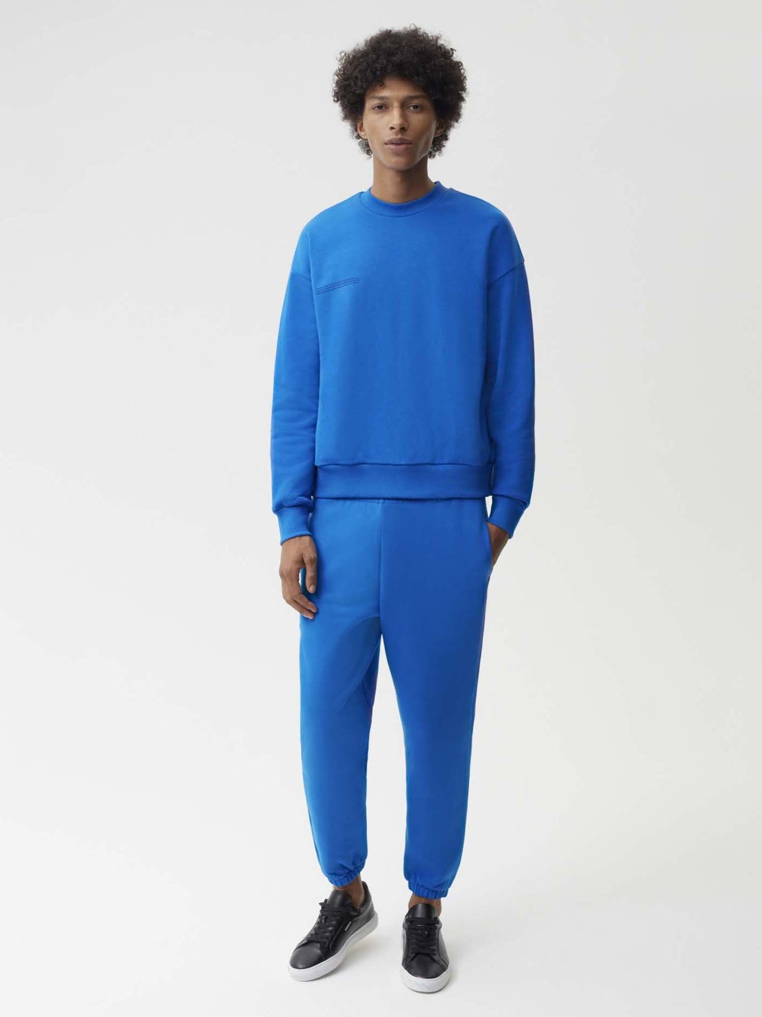 Mens 365 Heavyweight Track Pants - Cobalt Blue - 3