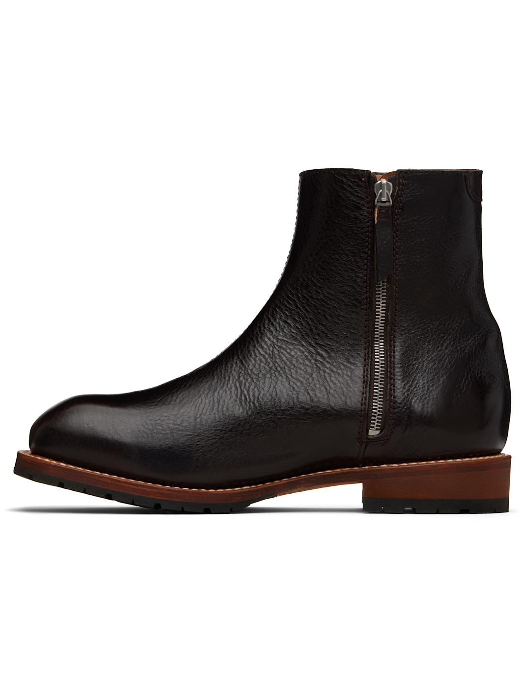 Brown Engine Boots - 3