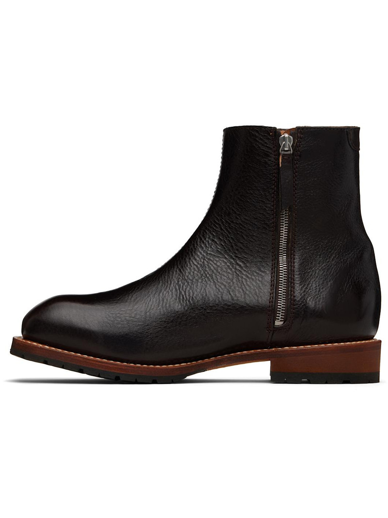Our Legacy Brown Engine Boots outlook