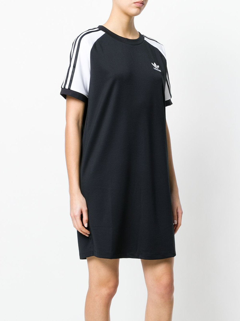 Adidas Originals Adicolour 3-Stripe raglan dress 3
