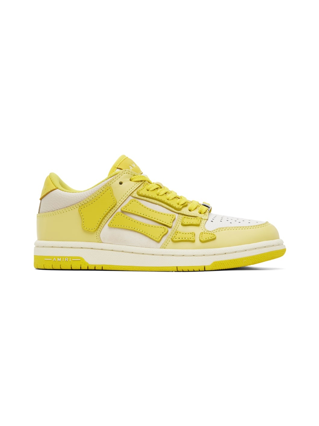 Yellow Skel Top Low Sneakers - 1