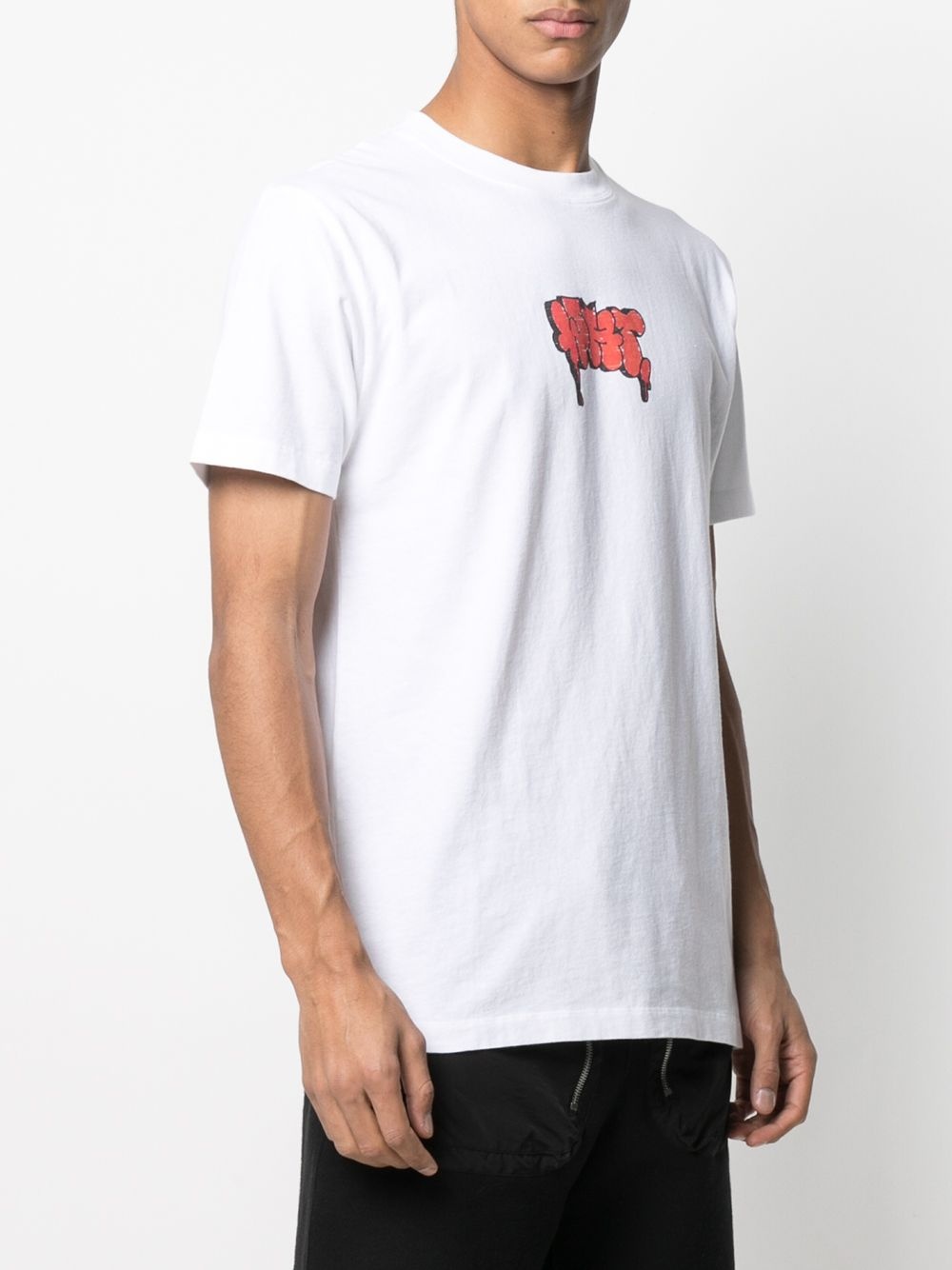 logo-print short-sleeve T-shirt - 3