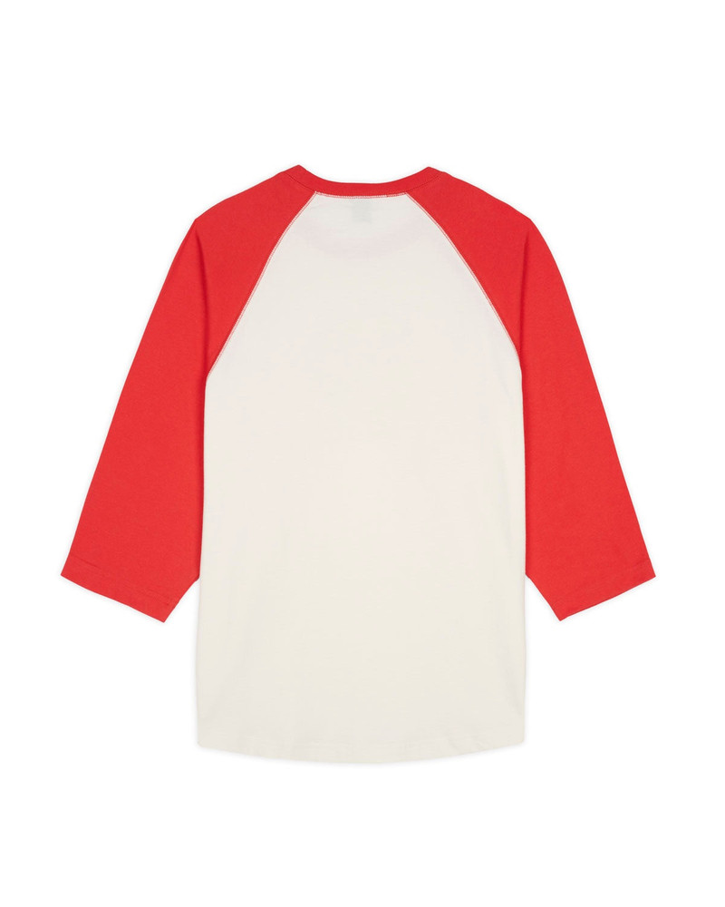 BRAIN DEAD Brain Dead x Hysteric Mini Raglan Baseball Shirt - White outlook