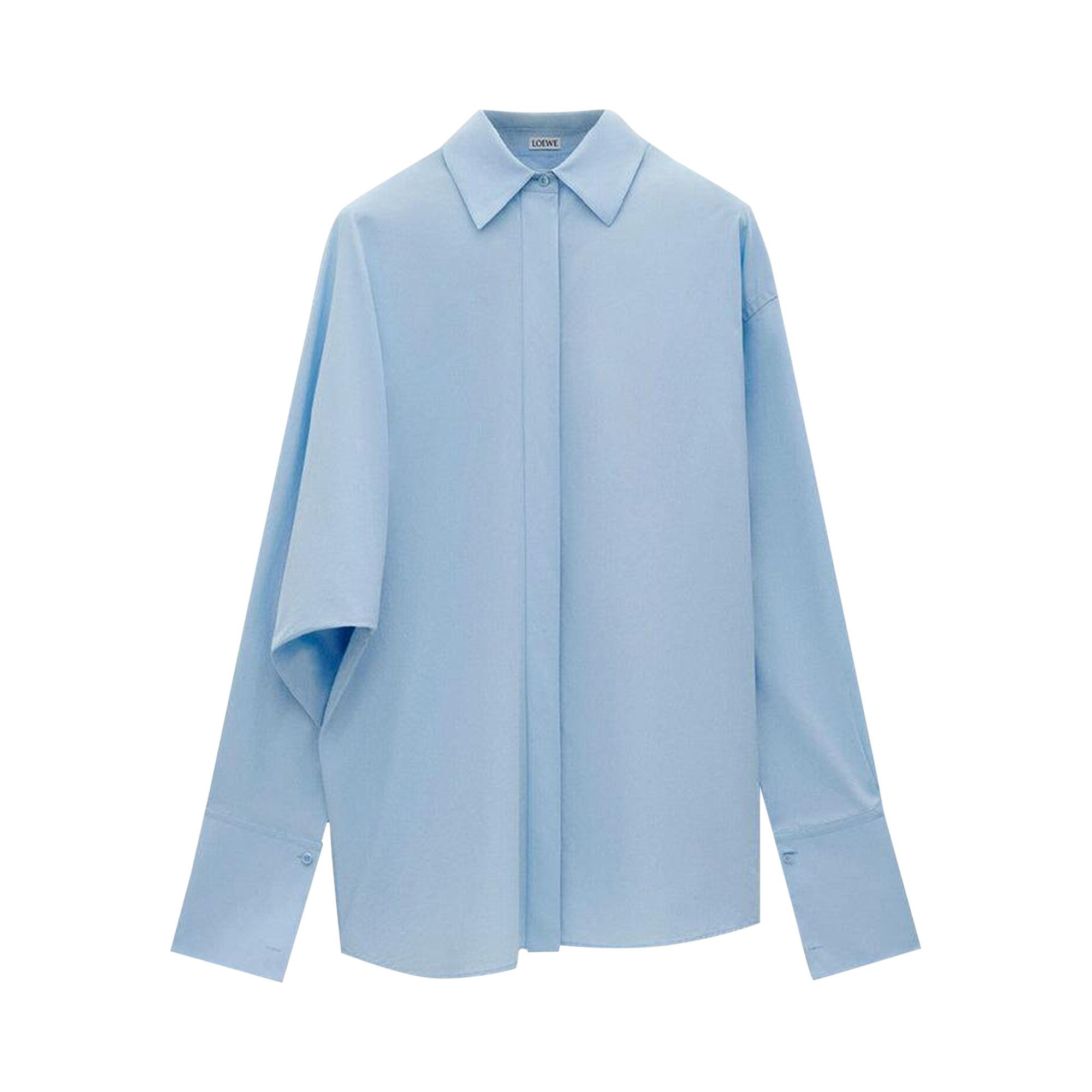 Loewe Draped Shirt 'Baby Blue' - 1