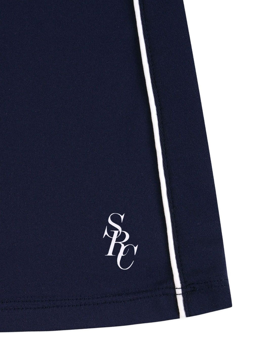side-stripe short skirt - 5